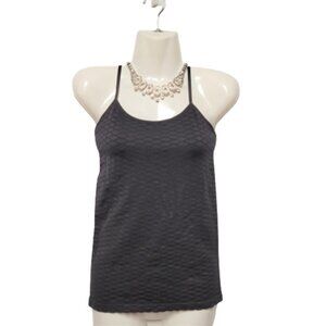 BLACK Spaghetti Strap Tank Top Camisole Size M/L